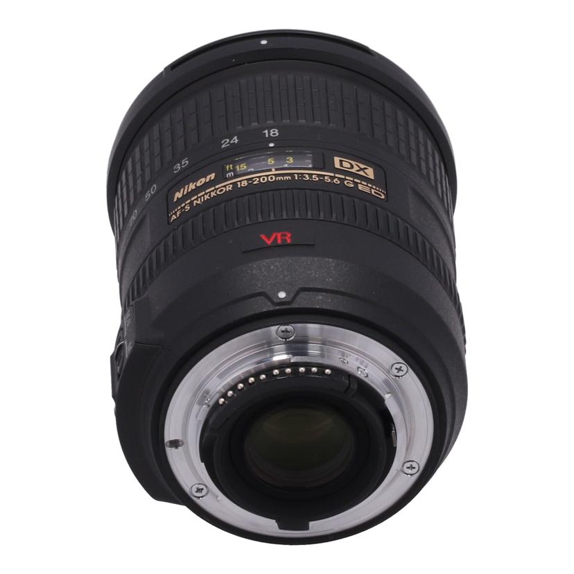 Nikon ニコン/交換レンズ/18-200mm/AF-S DX VR 18-200mm f3.5-5.6G ED//3186890/ABランク/62