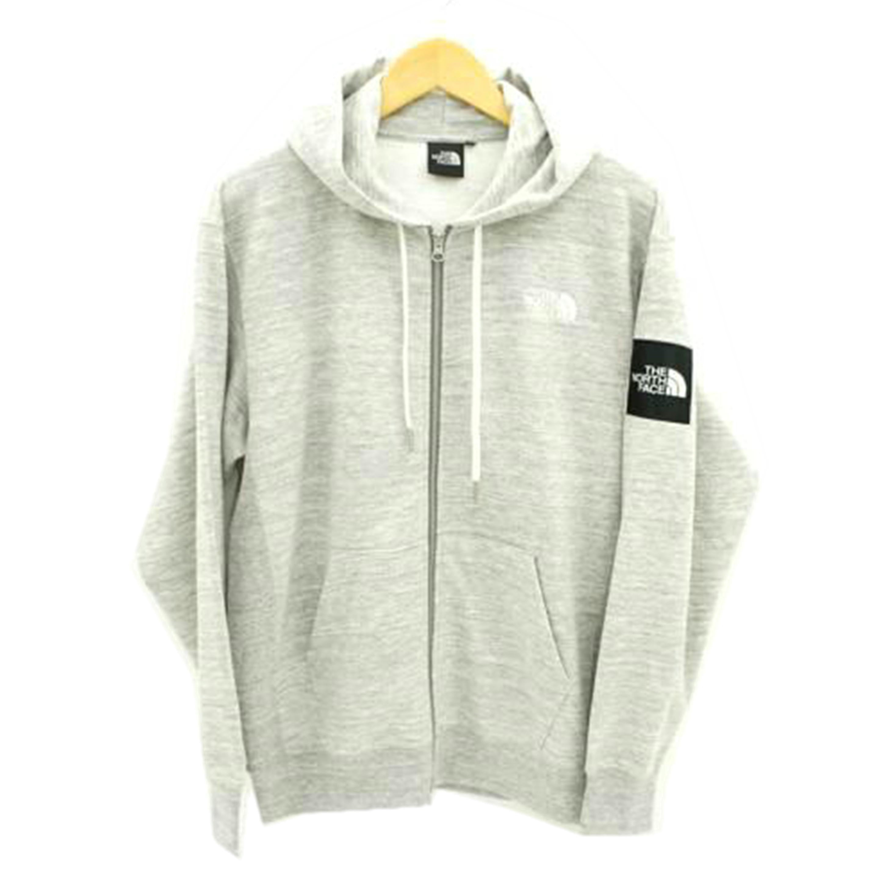 THE NORTHFACE ノースフェイス/スクエアロゴフルジップパーカー/グレー/NT12335//Aランク/18