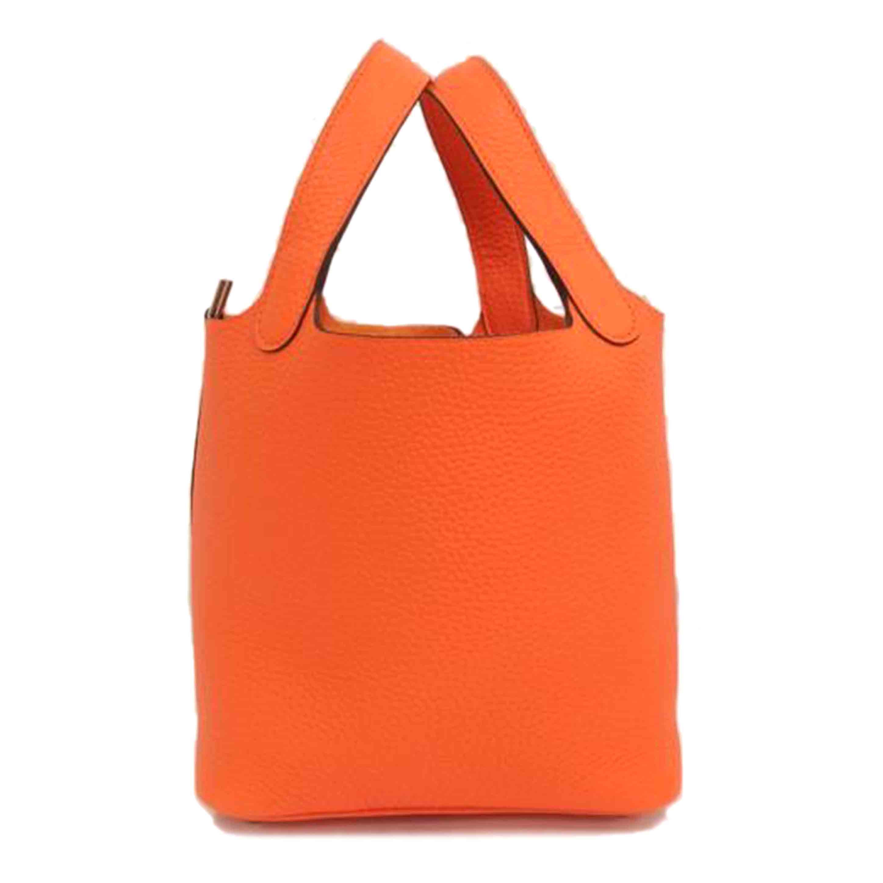 HERMES エルメス/ピコタンロック18/PM/トリヨンクレマンス/オレンジ//W刻印*******/SAランク/82