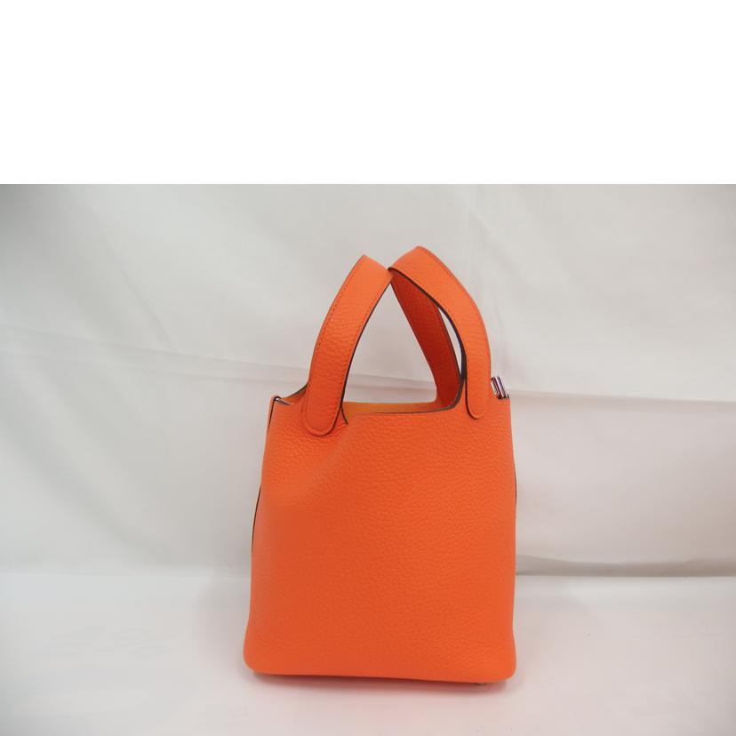 HERMES エルメス/ピコタンロック18/PM/トリヨンクレマンス/オレンジ//W刻印*******/SAランク/82