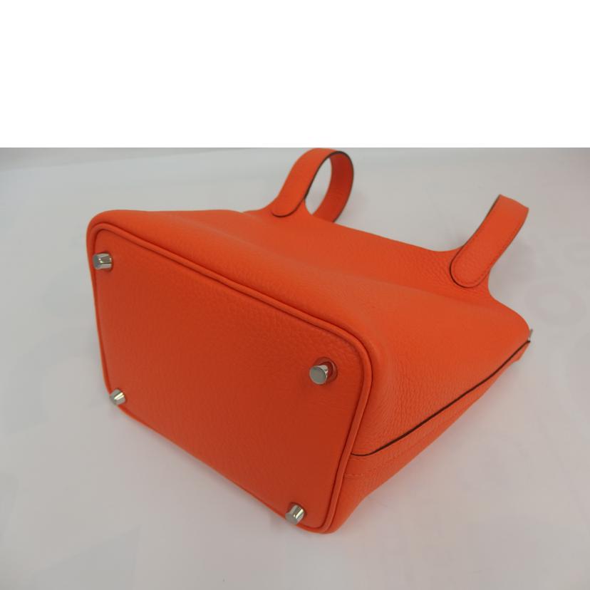 HERMES エルメス/ピコタンロック18/PM/トリヨンクレマンス/オレンジ//W刻印*******/SAランク/82