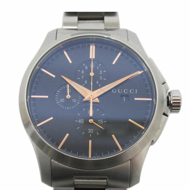 GUCCI グッチ/Gタイムレス・クロノグラフ/メンズ/クオーツ/YA126272//184*****/SAランク/63