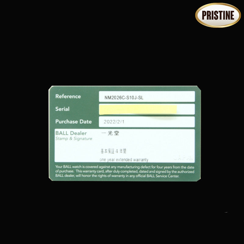 BALL ボール/エンジニアⅡマーベライト/メンズ/自動巻/NM2026C-S10J-SL//780*****/SAランク/69