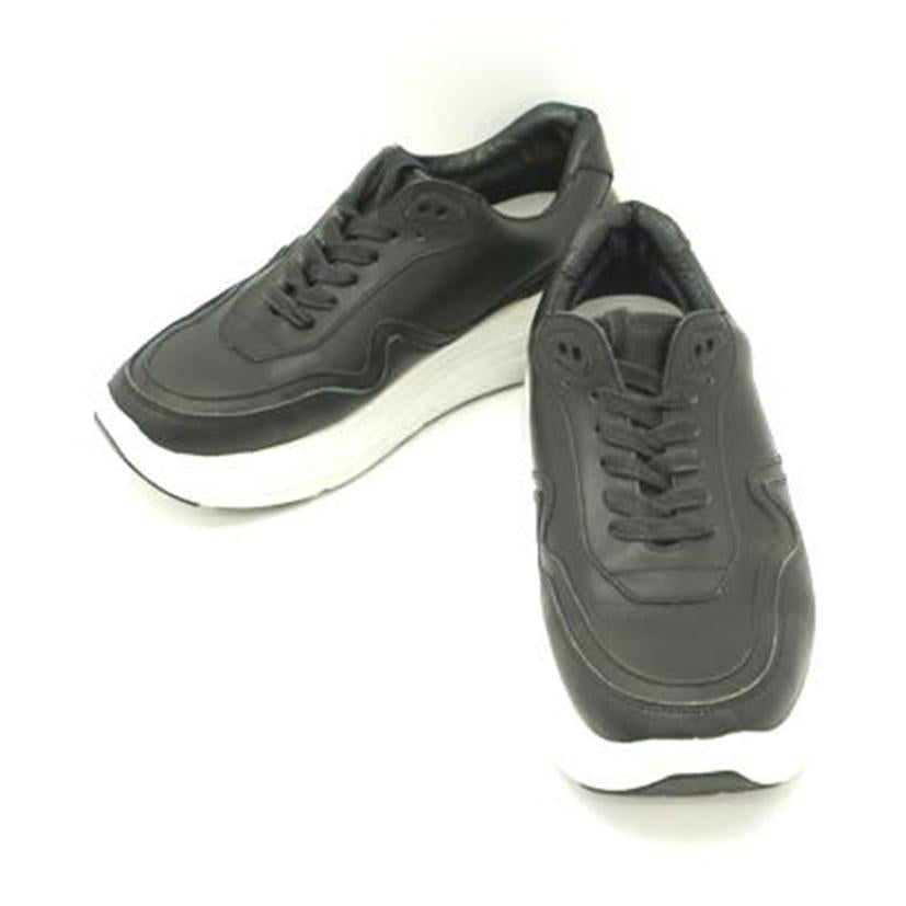 SUVSOLE サヴソル/メンズレザースニーカー 黒//28.0cm/ABランク/03