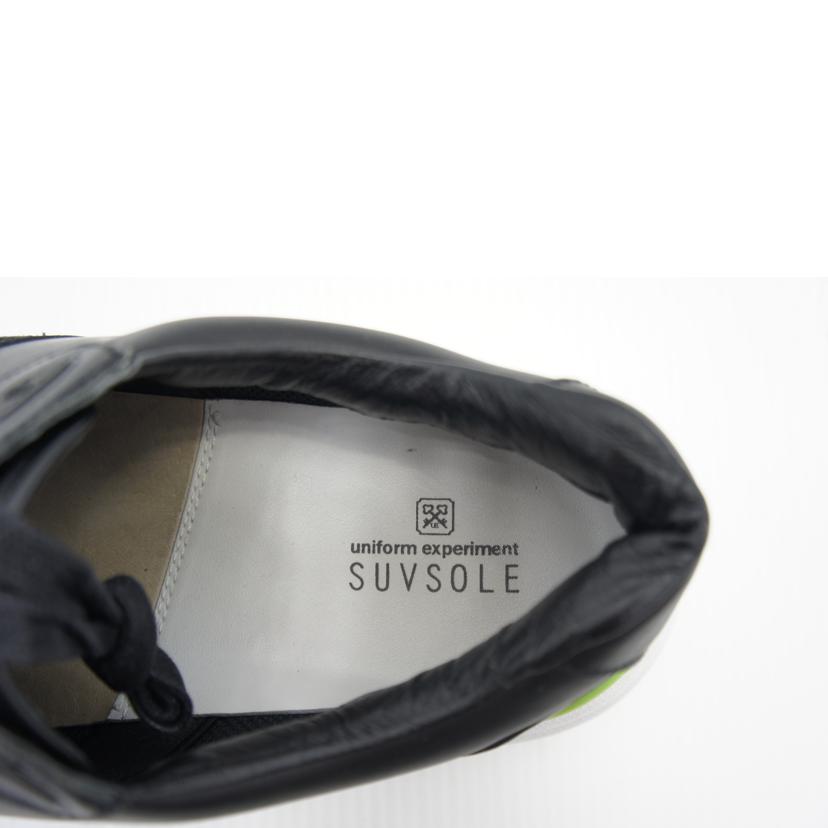 SUVSOLE サヴソル/メンズレザースニーカー 黒//28.0cm/ABランク/03