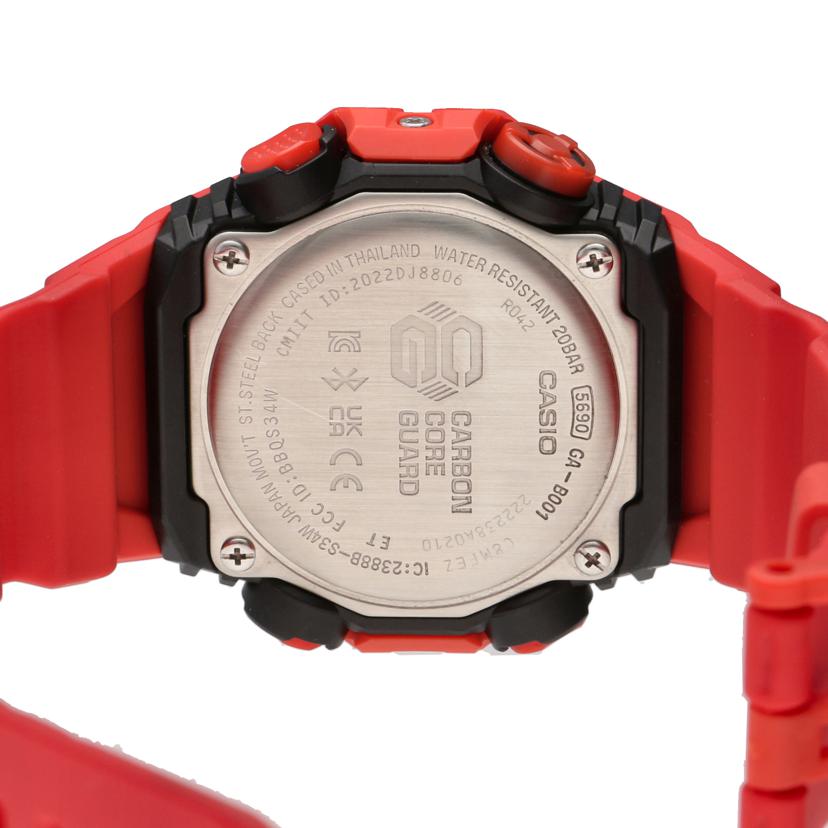 CASIO カシオ/G-SHOCK/デジアナ/クォーツ/レッド/GA-B001//ABランク/75