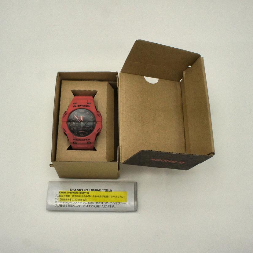 CASIO カシオ/G-SHOCK/デジアナ/クォーツ/レッド/GA-B001//ABランク/75