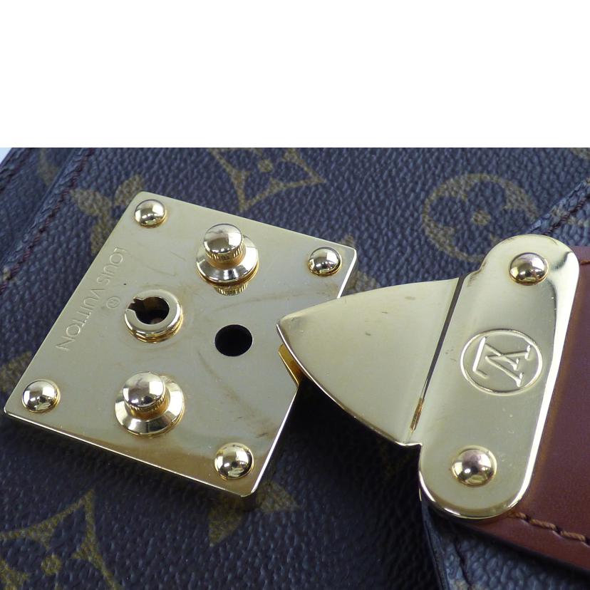 LOUIS VUITTON ルイヴィトン ルイ・ヴィトン ビトン ショルダーバッグ ハンドバッグ トートバッグ ブラウン メンズ レディース 定番 人気 LV 斜め掛け 肩がけ/モンソー/モノグラム/M51185//A21***/ABランク/64
