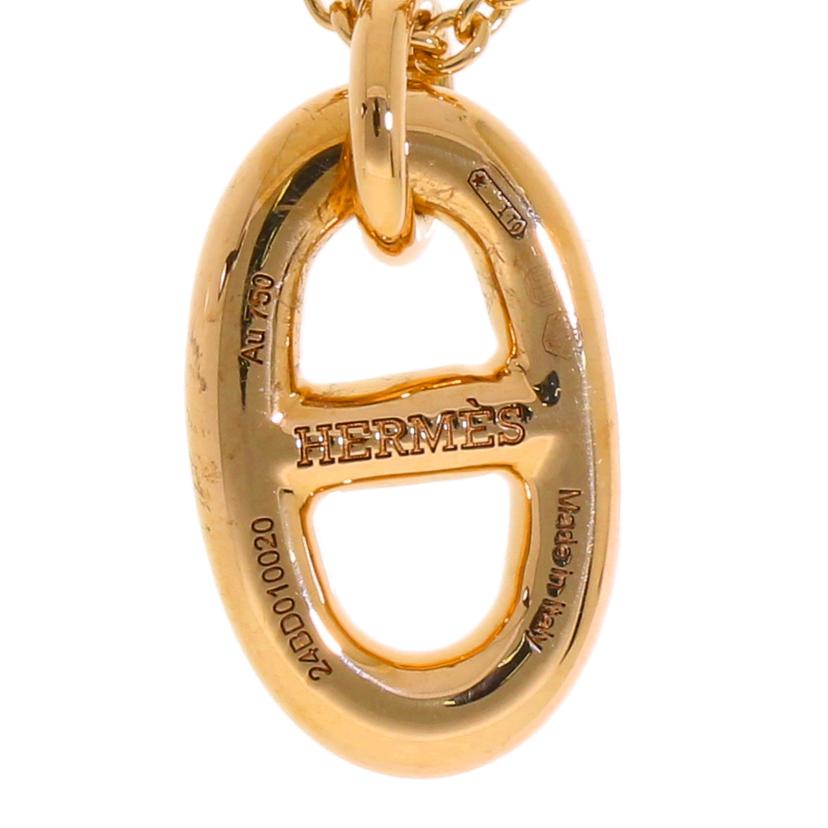 HERMES ヘルメス/AU750シェーヌダンクルファランドールPMネックレス//Aランク/75
