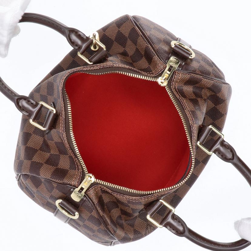 LOUIS VUITTON ルイヴィトン ルイ・ヴィトン ビトン ダミエ・エベヌ 市松模様 ブラウン 茶 ショルダーバッグ ハンドバッグ トートバッグ ブラウン メンズ レディース 定番 人気 LV 斜め掛け 肩がけ/スピーディ・バンドリエール25/ダミエ/エベヌ/N41368//AA2***/Aランク/91