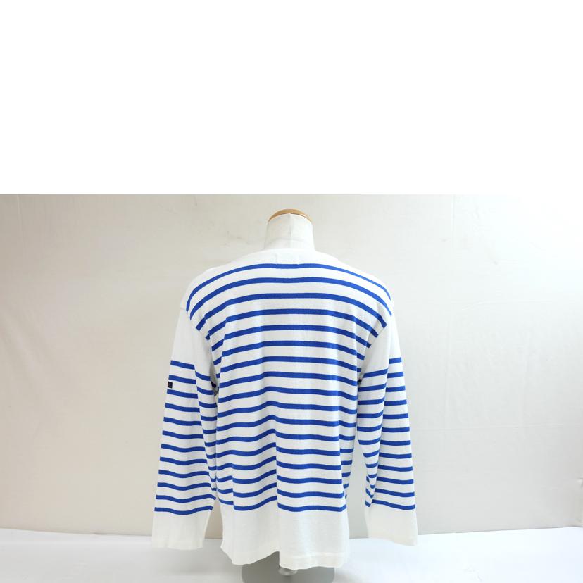 Yonetomi×BLUE BLUE ヨネトミ/ウェーブコットンパネルボーダーバスクセーター/1000851//Bランク/71
