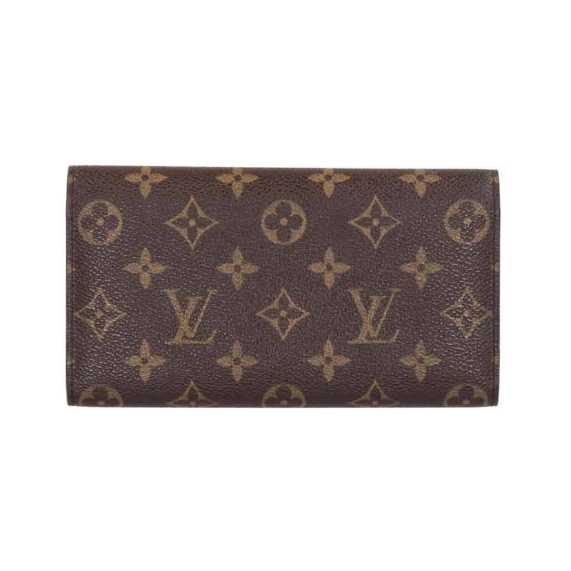 LOUIS VUITTON ルイヴィトン/ポルトトレゾール インターナショナル/モノグラム/M61215//TH0***/Aランク/01