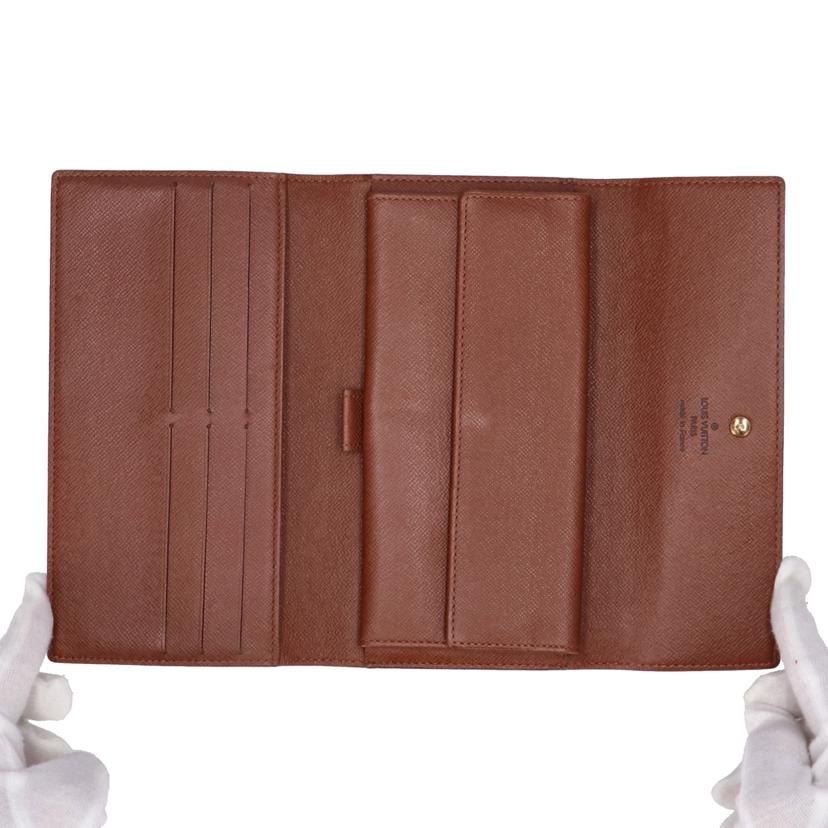 LOUIS VUITTON ルイヴィトン/ポルトトレゾール インターナショナル/モノグラム/M61215//TH0***/Aランク/01