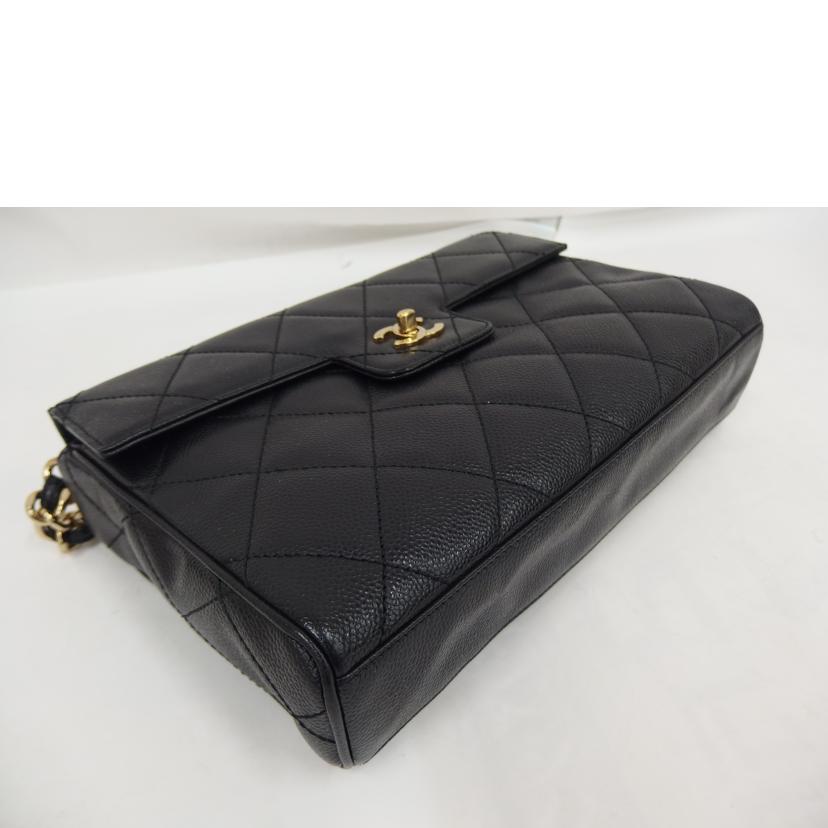 CHANEL シャネル/ターンロック/チェーンショルダー/キャビアスキン/ //ABランク/82