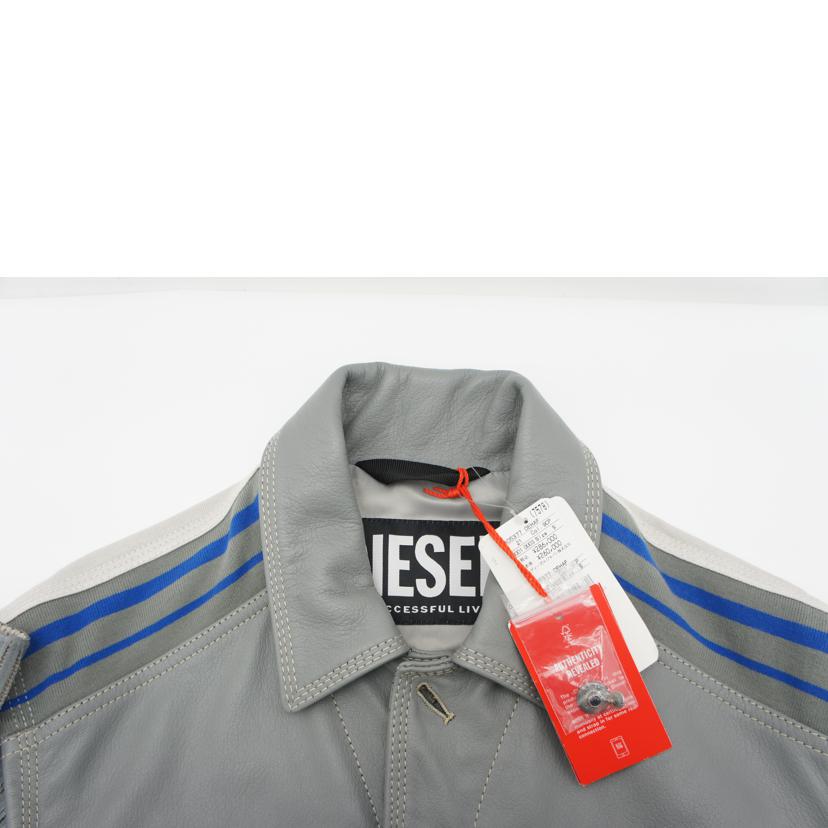 DIESEL ディーゼル/ DIESEL ダメージ加工レザージャケット S//SAランク/67