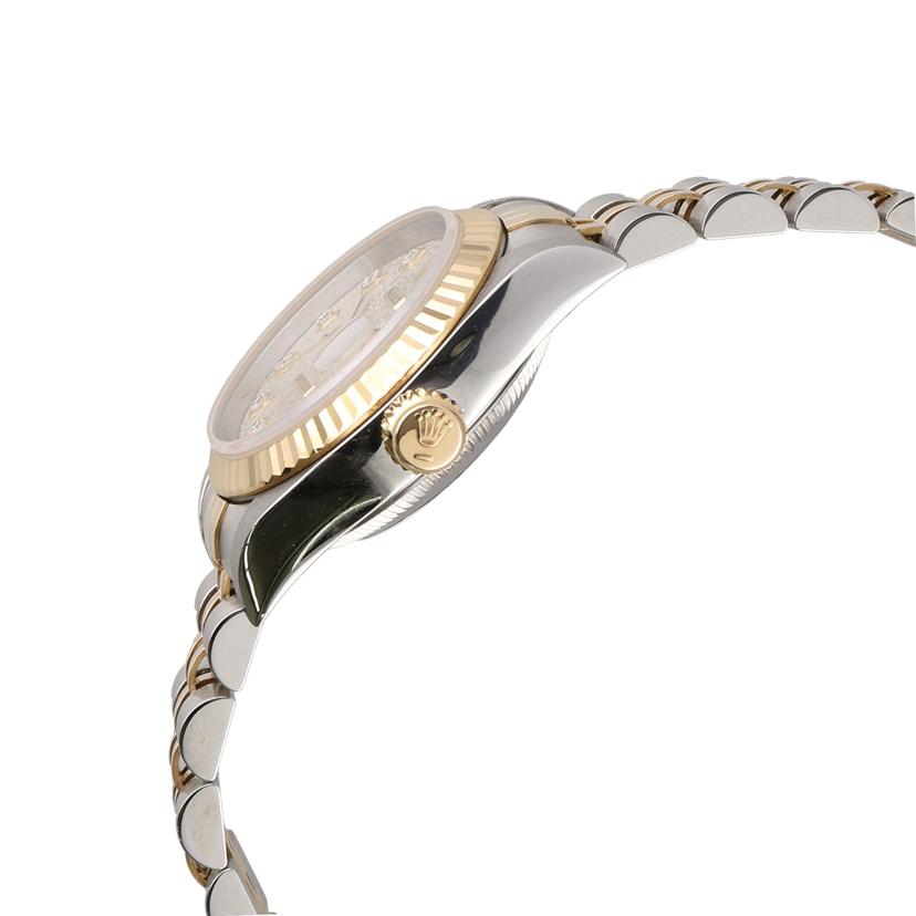 ROLEX ロレックス/デイトジャストレディ-ス10Pダイヤモンド/コンピュ-タ/69173G//W65****/Aランク/93