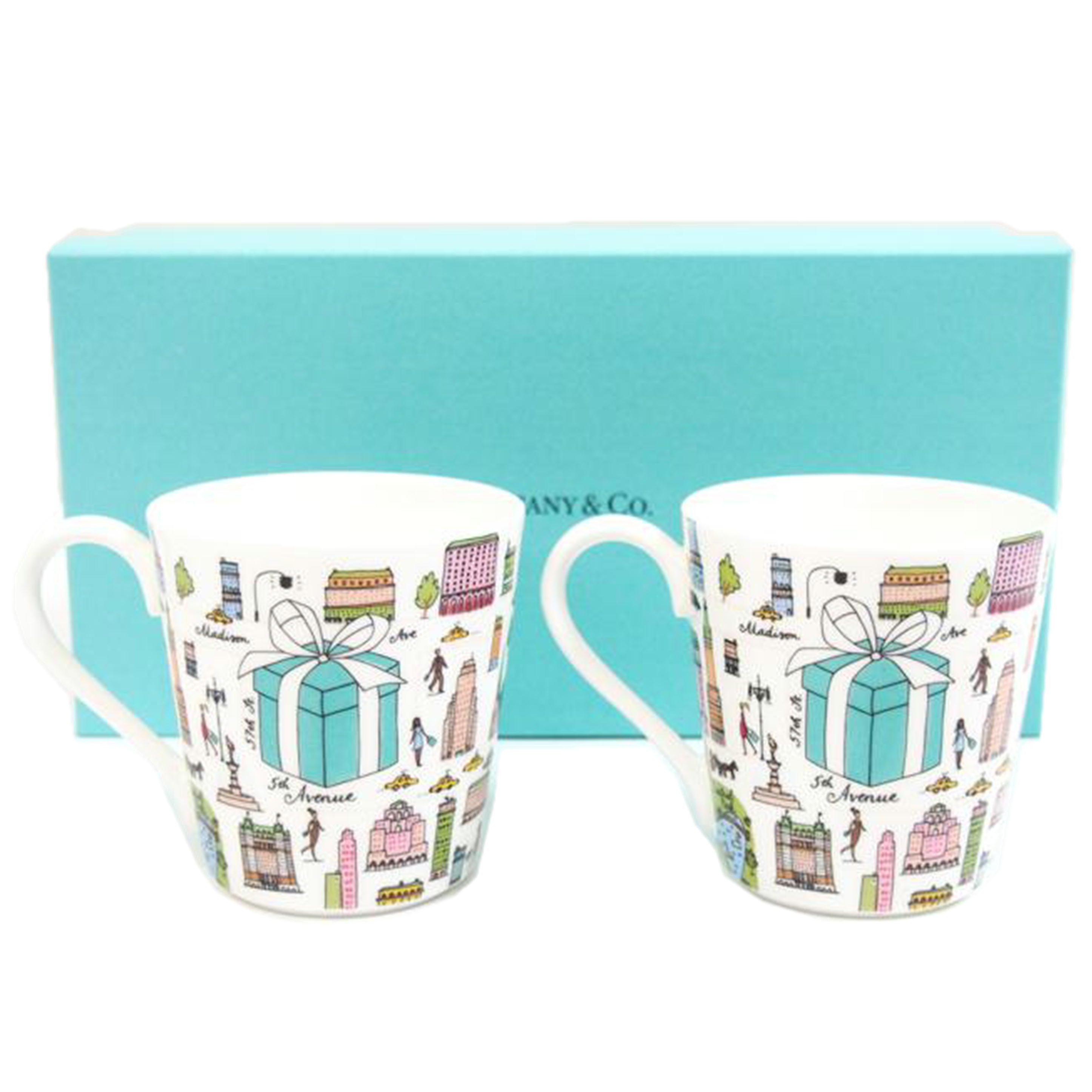 TIFFANY&CO. ティファニー/TIFFANY&Co.5thアベニューペアマグカップ//Aランク/71