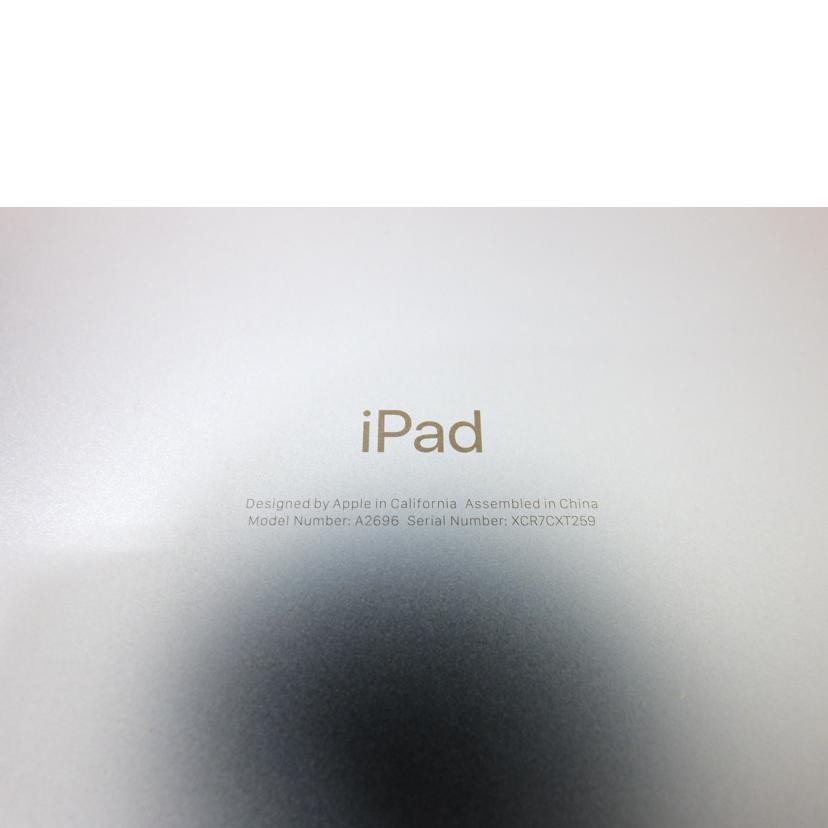 APPLE アップル/iPad10.9インチ第10世代Wi-Fi 64GB/MPQ13J/A//XCR7CXT259/ABランク/88