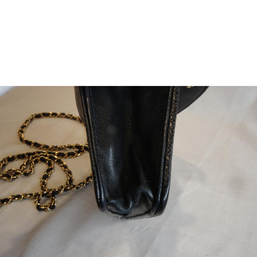 CHANEL シャネル/ココマークキャビアスキンチェーンウォレット//769****/ABランク/92