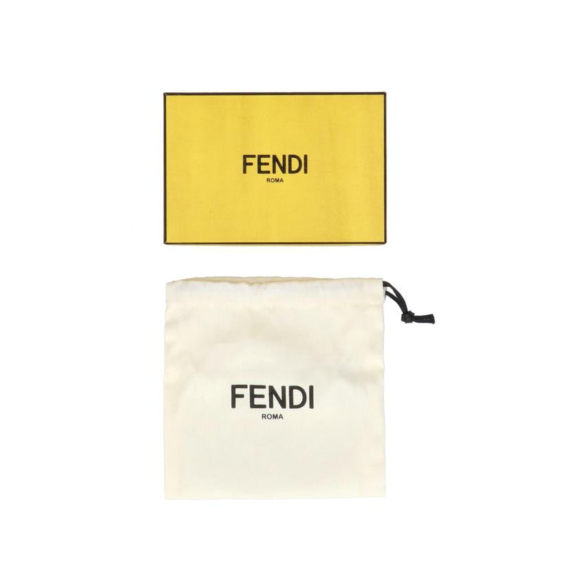 FENDI フェンディ/ダイヤモンドレザーカードケース/8M0489//Aランク/91