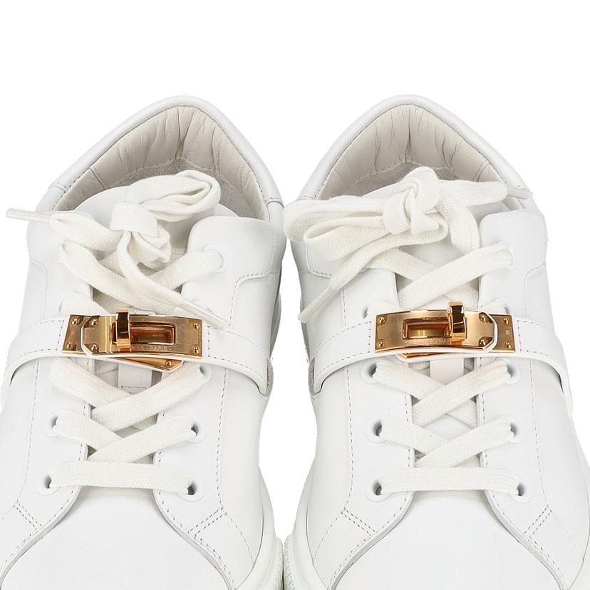 HERMES エルメス/デイレザ- スニーカーレディ-スケリ-バックル/37//RG2**************/Sランク/93