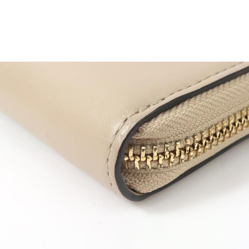 Kate Spade ケイトスペード/L字ファスナー長財布 ライトベージュ/PWRU4038//ABランク/65