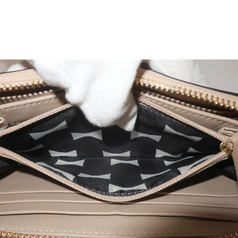 Kate Spade ケイトスペード/L字ファスナー長財布 ライトベージュ/PWRU4038//ABランク/65