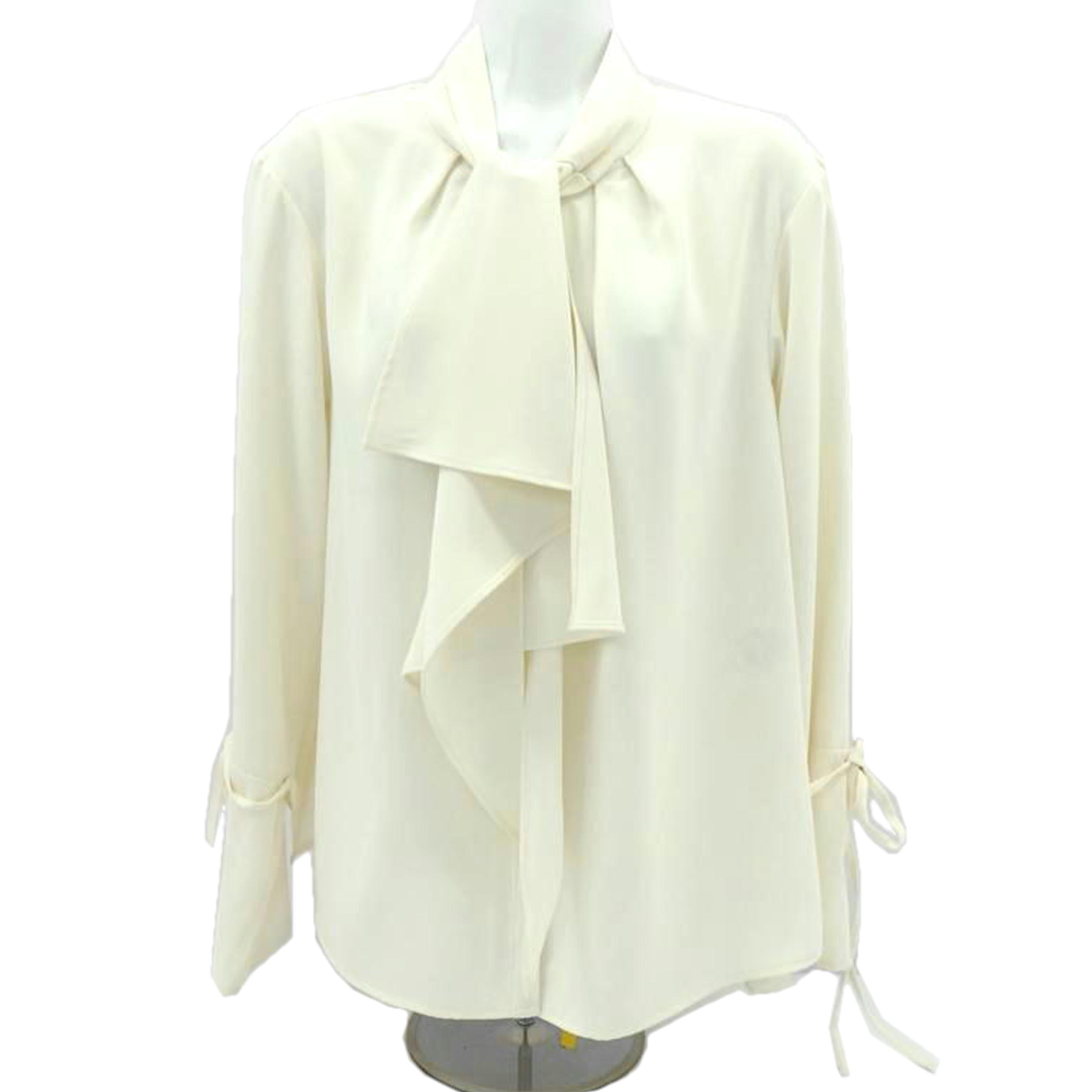 FRAY I.D フレイアイディー/リボンブラウス 袖フリル リボン付き/FWFB235036//Aランク/77