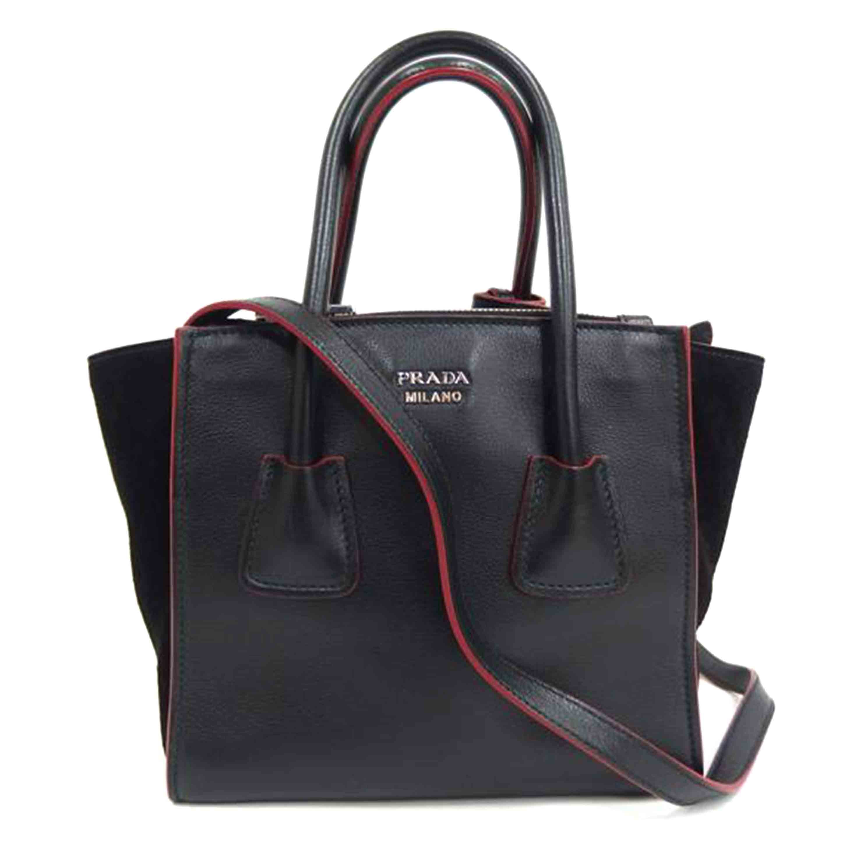 PRADA プラダ/レザー2WAYショルダー/1BA025//Aランク/82