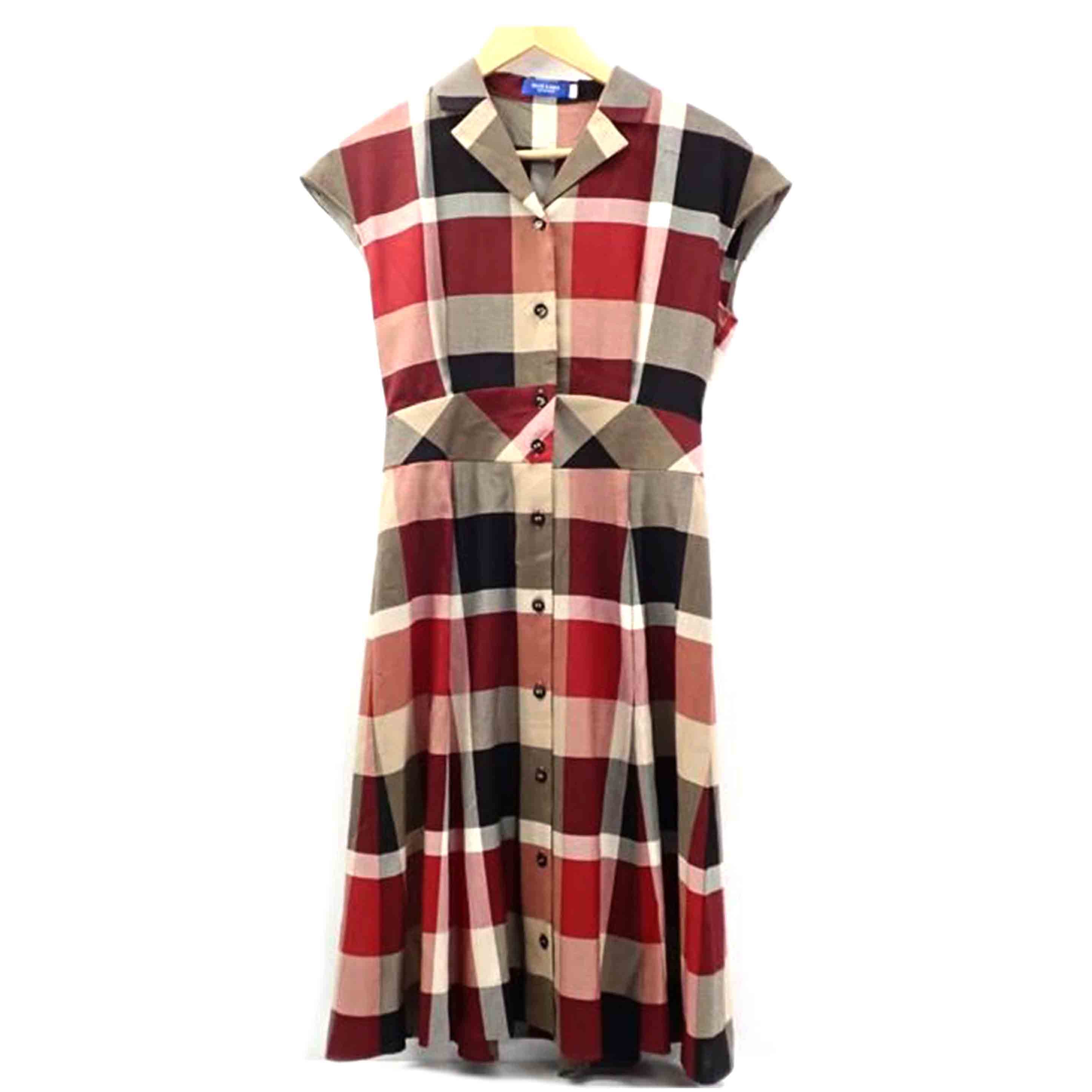 BLUE LABEL BLUE LABEL/★BLUE LABELチェックワンピース//サイズ38/ABランク/62