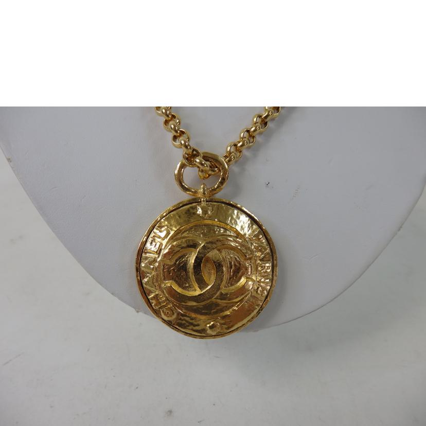 CHANEL シャネル/ココマークミラーネックレス/ゴールド//2/8/ABランク/84
