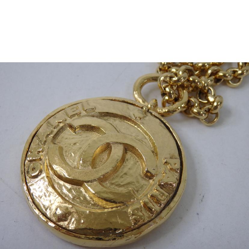 CHANEL シャネル/ココマークミラーネックレス/ゴールド//2/8/ABランク/84