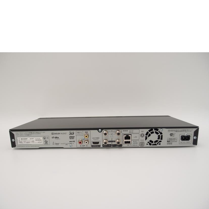 SHARP シャープ/BD/HDDレコーダー/2B-C10CW1//9124238/Aランク/69