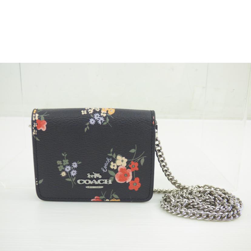 COACH コーチ/チェーンコインケースウォレット/C0060//M19**/Aランク/64