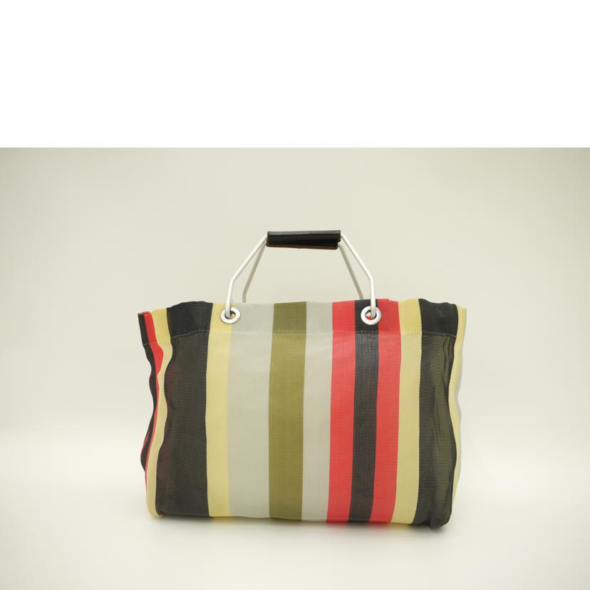 MARNI マルニ/MARNI ストライプメッシュバッグ//SAランク/69