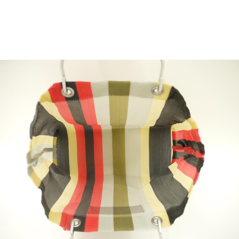 MARNI マルニ/MARNI ストライプメッシュバッグ//SAランク/69