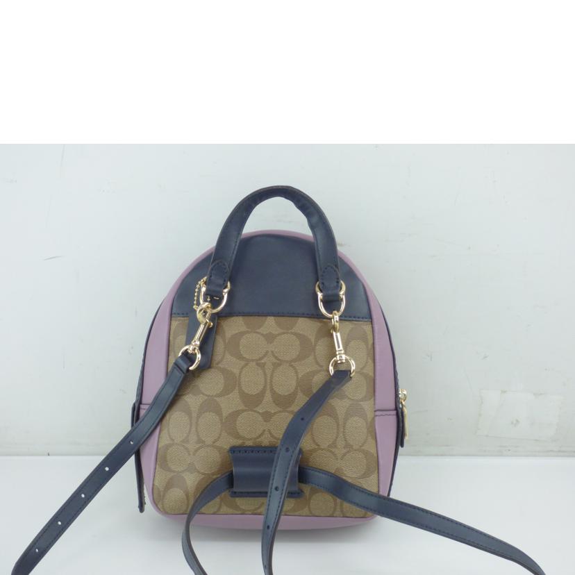 COACH コーチ/シグネチャーPVCレザーリュック/F72895//A19**/ABランク/64