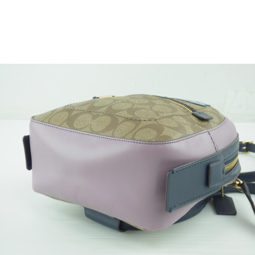 COACH コーチ/シグネチャーPVCレザーリュック/F72895//A19**/ABランク/64