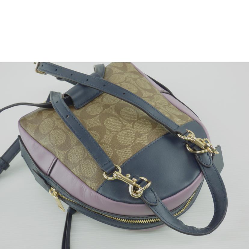 COACH コーチ/シグネチャーPVCレザーリュック/F72895//A19**/ABランク/64