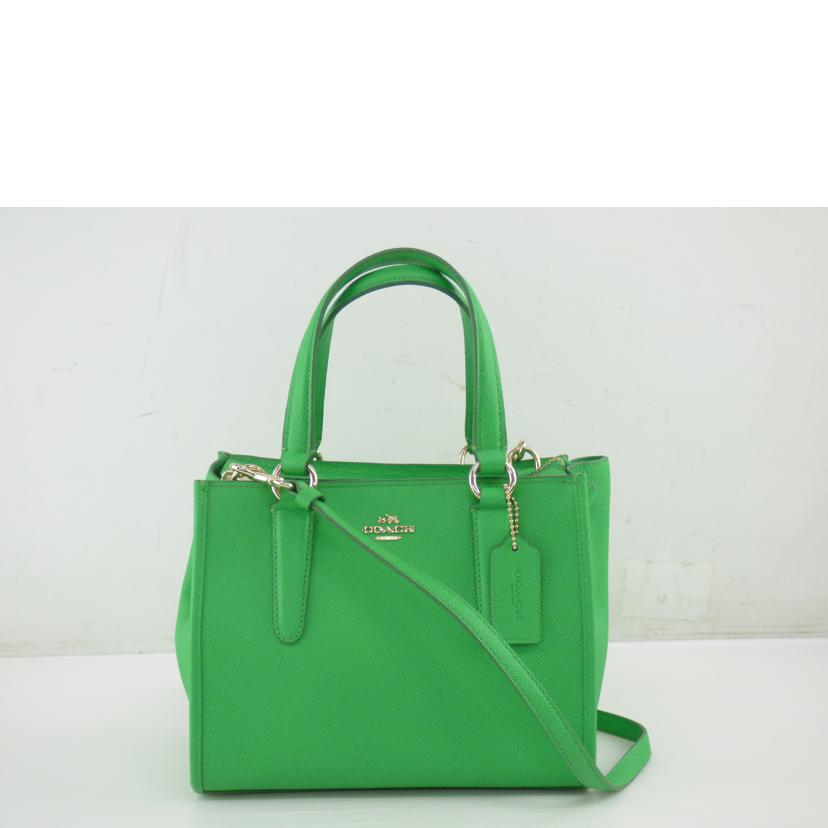 COACH コーチ/2WAYバッグ/グリーン/33996//A15**/ABランク/64