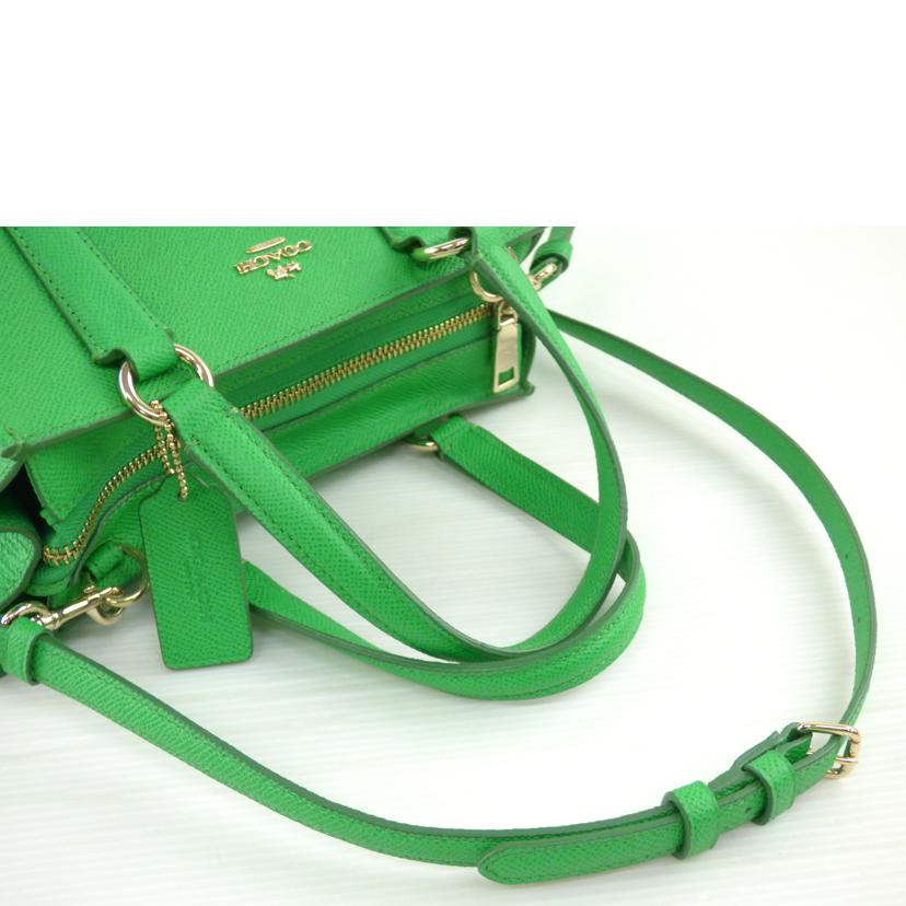 COACH コーチ/2WAYバッグ/グリーン/33996//A15**/ABランク/64