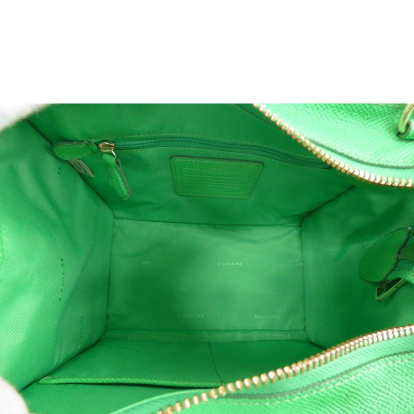 COACH コーチ/2WAYバッグ/グリーン/33996//A15**/ABランク/64