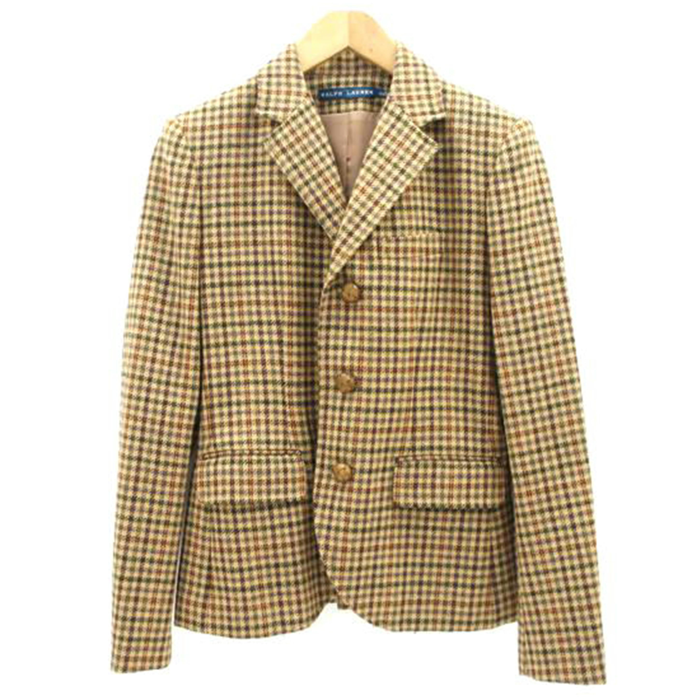 RALPH LAUREN ラルフローレン/RALPH LAUREN ツイード ジャケット//Bランク/78