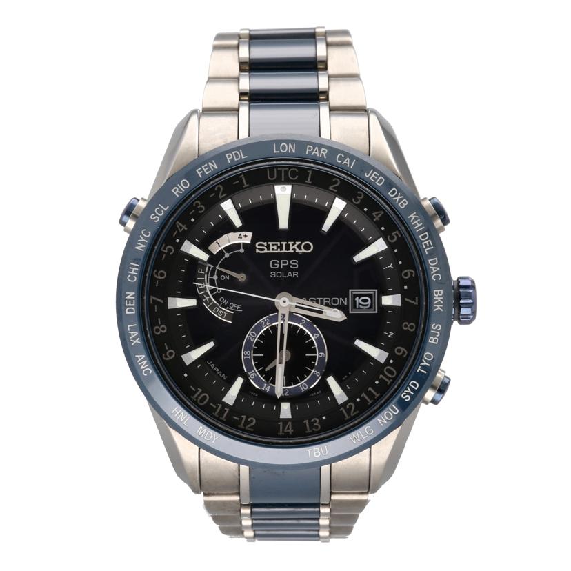 SEIKO セイコー/アストロン ブライトチタン GPSソーラー電波/SBXA019/7X52-0AF0//430***/Aランク/70