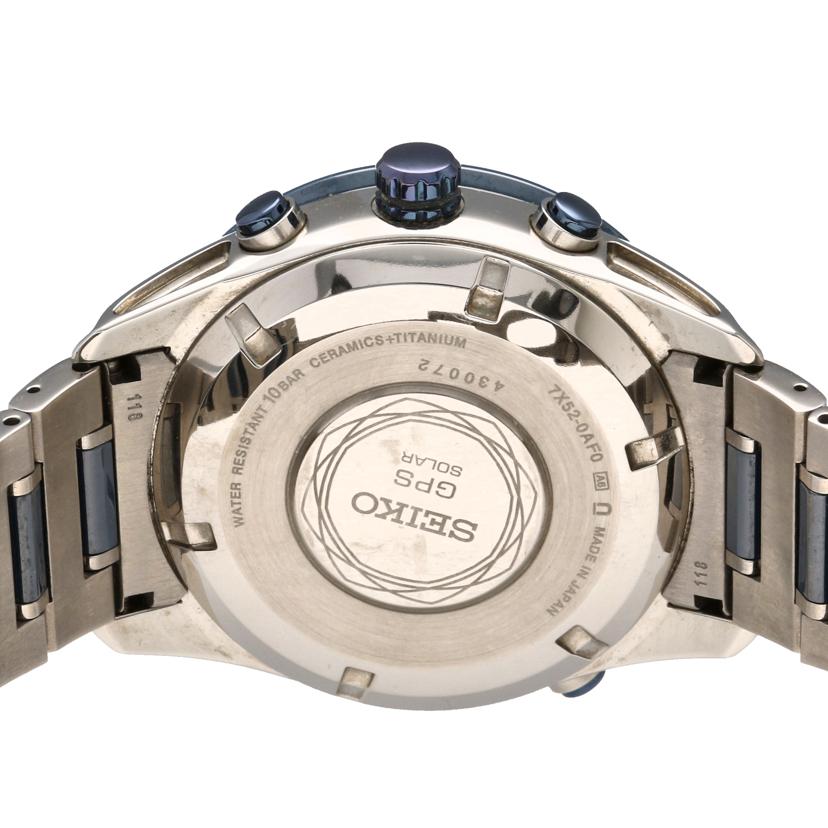 SEIKO セイコー/アストロン ブライトチタン GPSソーラー電波/SBXA019/7X52-0AF0//430***/Aランク/70