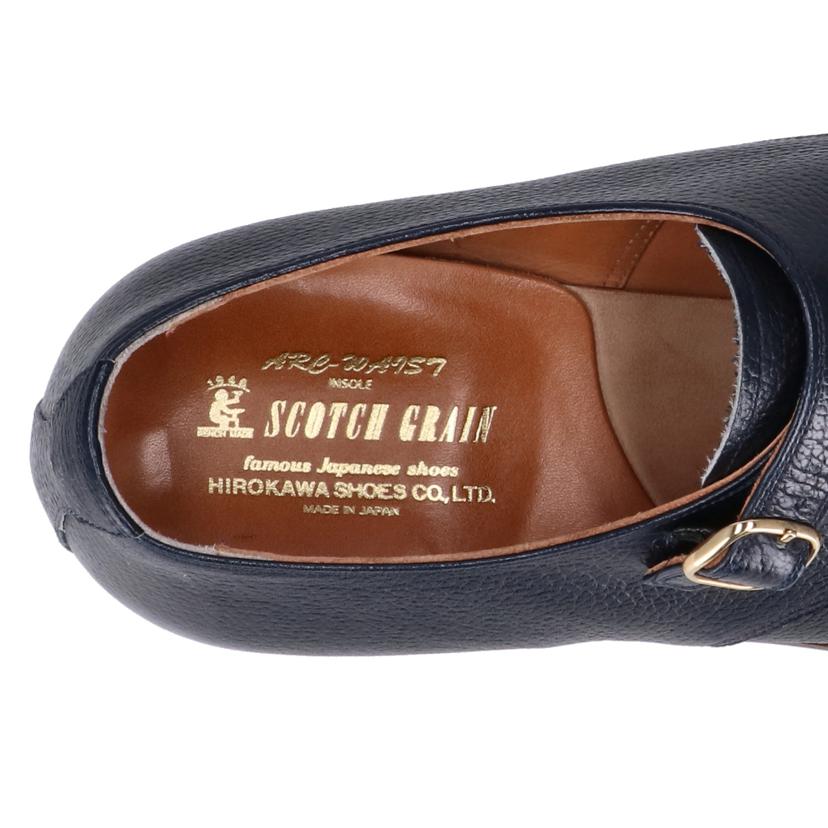 SCOTCH GRAIN スコッチグレイン/SCOTCH GRAIN ダブルモンクストラップ ドレスシューズ NV/20192//Bランク/78