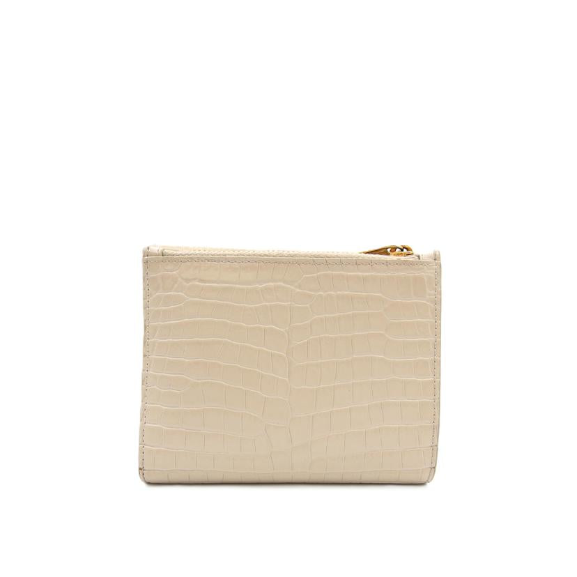 YSL サンローラン/アップダウンコンパクトウォレット/ベージュ/582296//102*/ABランク/04