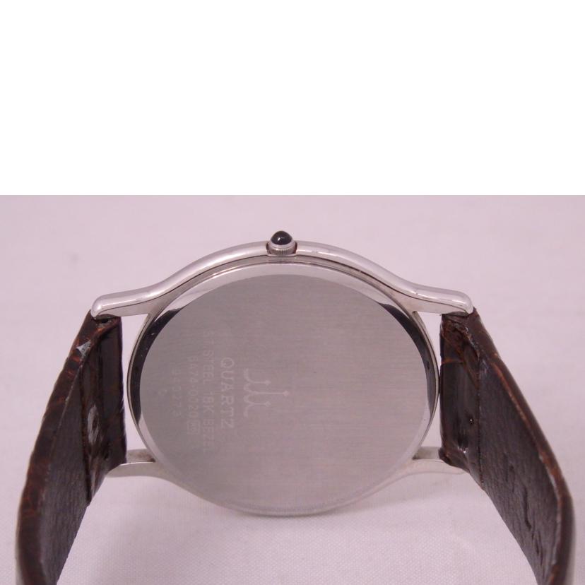SEIKO セイコー/CREDOR 18Kベゼル/レザー/クォーツ/5A74-0020//940***/ABランク/76