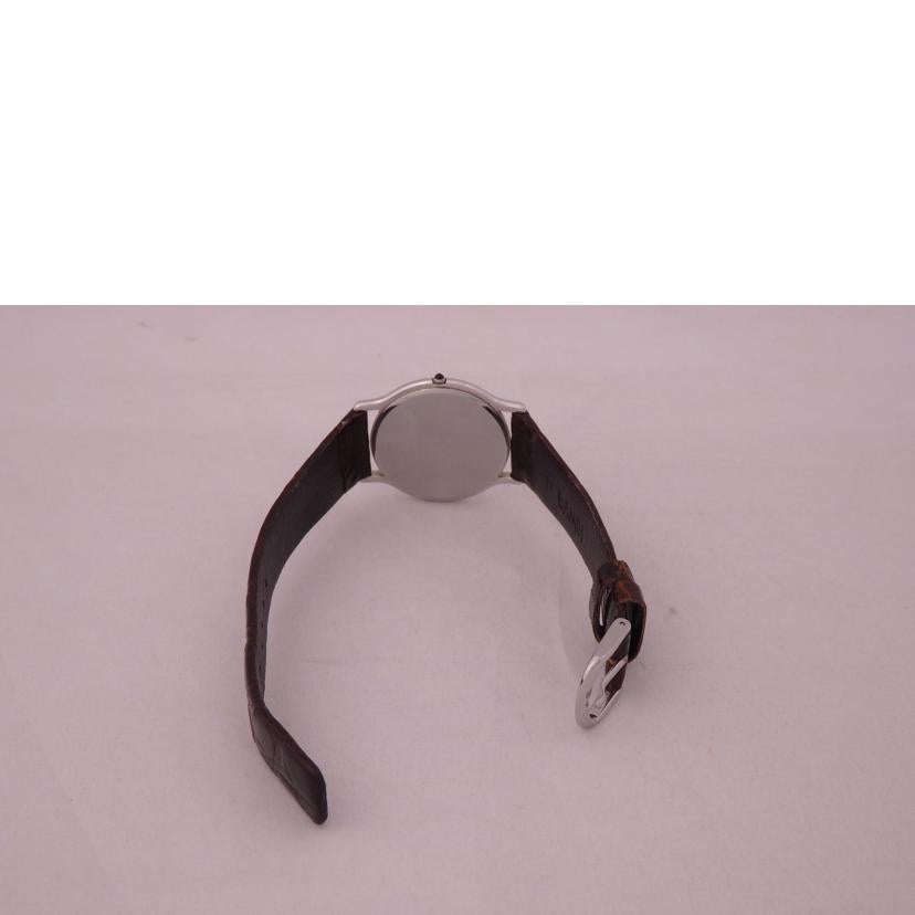 SEIKO セイコー/CREDOR 18Kベゼル/レザー/クォーツ/5A74-0020//940***/ABランク/76