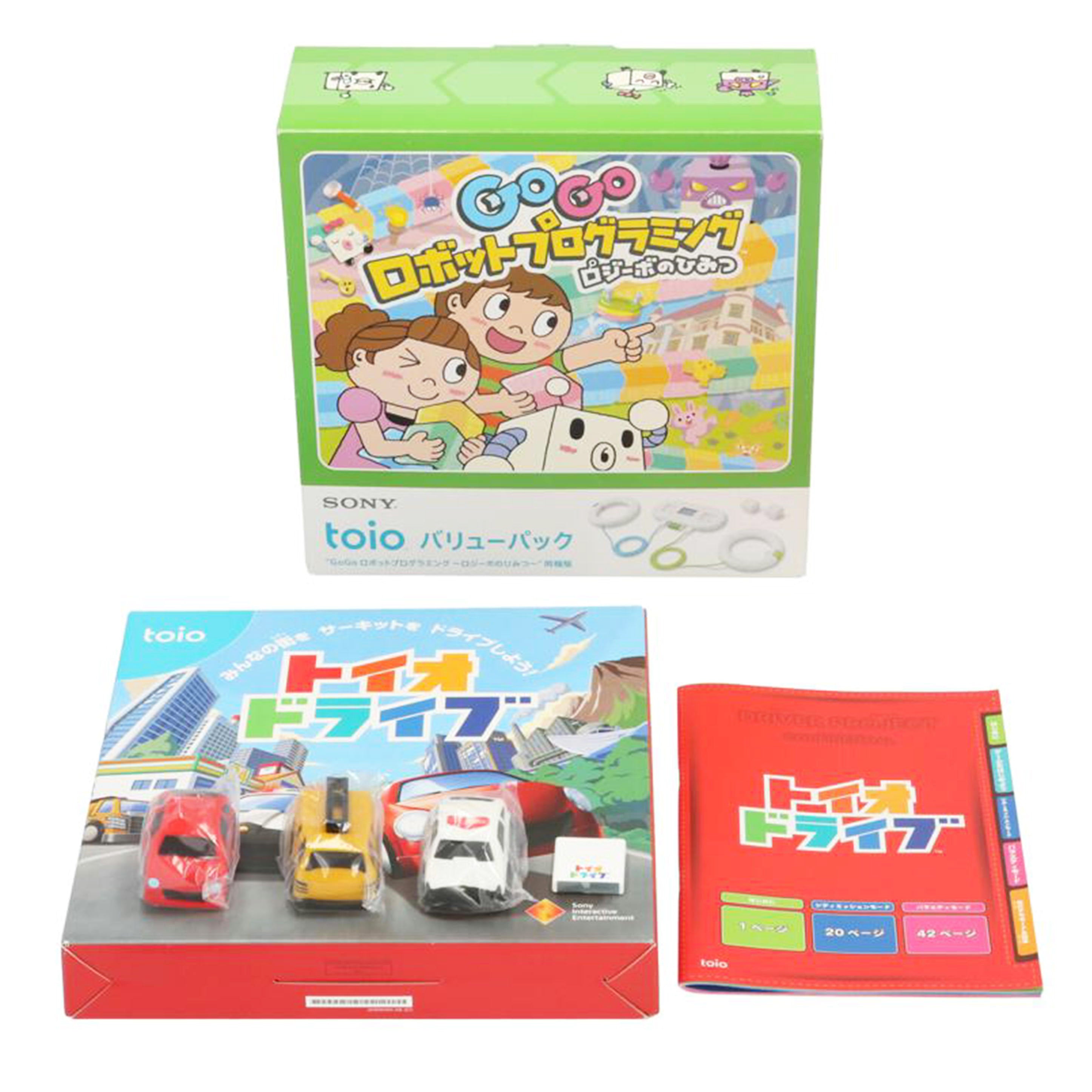 SONY ソニー /GOGOロボットプログラミング/toio トイオ/TPHJ-10001/TQJS-00004//S010111622%/Sランク/69